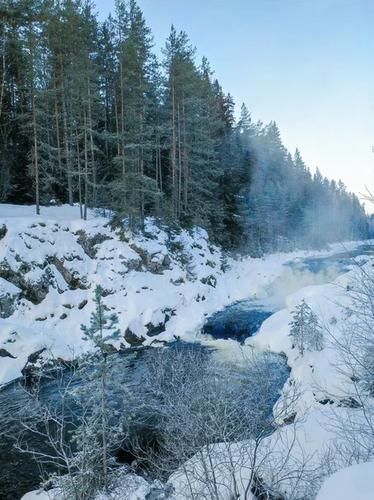 4 сочных дня в Карелии. Рускеала, Кивач и снегоходы