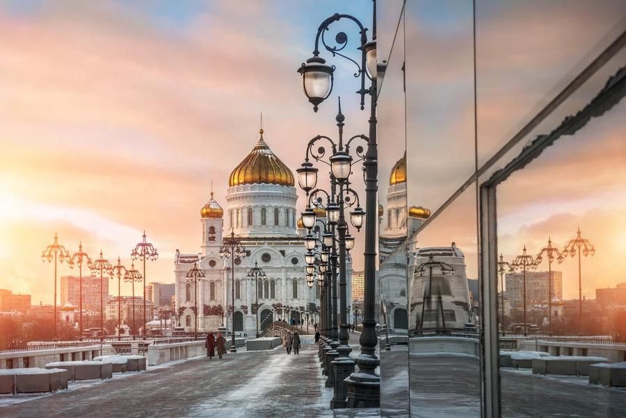 Москва: зимняя сказка большого города